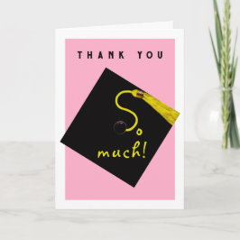 Abschluss Dankeskarte