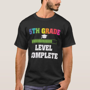 Abschluss der 5. Klasse Abschluss der fünften Kla T-Shirt