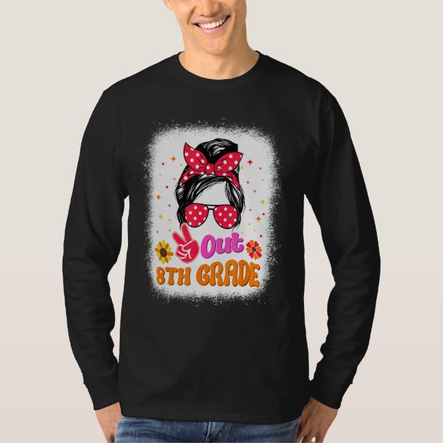 Abschluss der 8. Klasse 2023 Friedensschluss 8. Kl T-Shirt (Vorderseite)