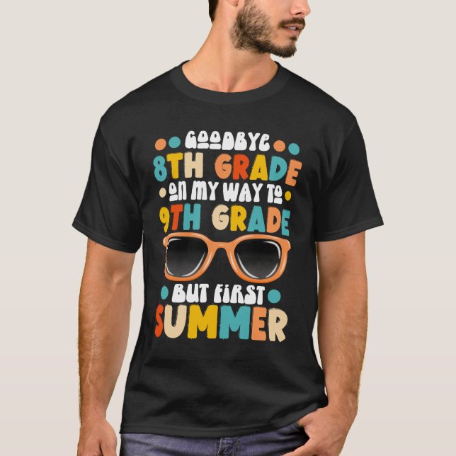 Abschluss der 8. Klasse bis 9. Klasse, aber erster T-Shirt (Vorderseite)