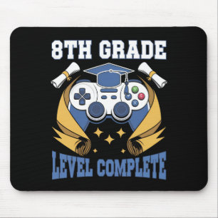 Abschluss der 8. Klasse Gaming Gamer Abschluss Mousepad