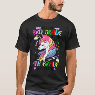 Abschluss der dritten Klasse Magical Unicorn 4. Kl T-Shirt