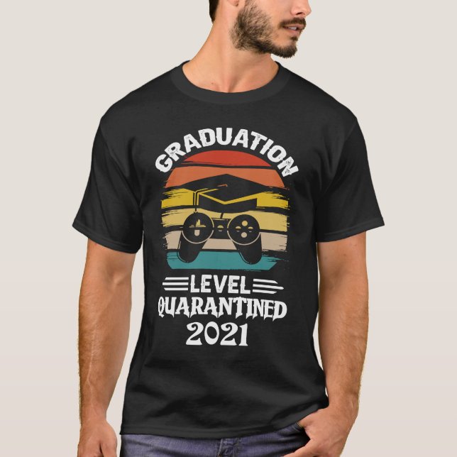 Abschluss, der für sie im Jahr 2021 in der Obersch T-Shirt (Vorderseite)
