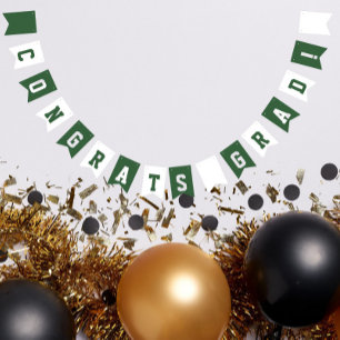 Abschluss der Grünen und Weißen Schule Wimpelkette