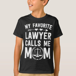 Abschluss der Jurastube Lieblings-Anwältin Mama Mu T-Shirt