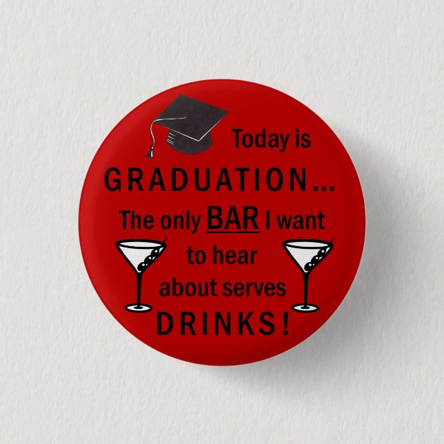 Abschluss der Juristischen Fakultät Bar Exam Funny Button (Vorderseite)