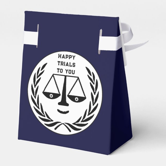 Abschluss der Juristischen Fakultät Geschenkschachtel (Rückseite)