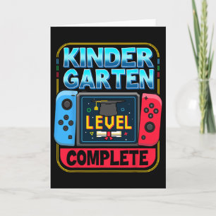 Abschluss der Kindergarten-Stufe Abschluss Cl von Karte