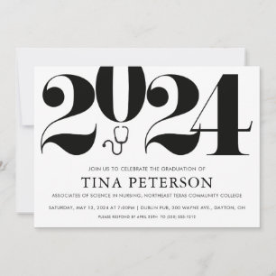 Abschluss der Krankenpflege Einladung