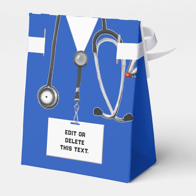 Abschluss der Krankenpflege Geschenkschachtel (Rückseite)