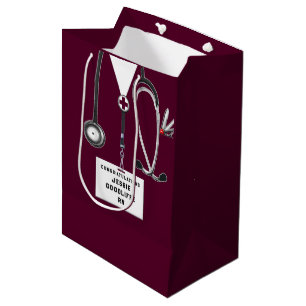Abschluss der Krankenpflege Mittlere Geschenktüte