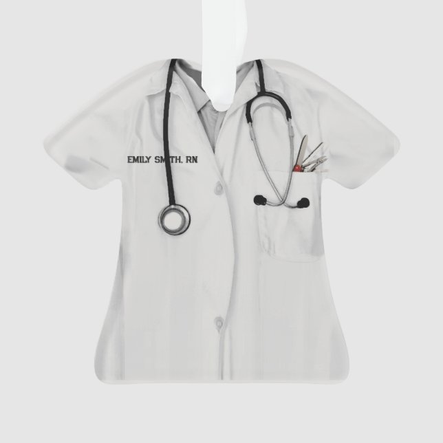 Abschluss der Krankenpflege Ornament (Vorderseite)