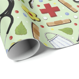 Abschluss der Krankenpflegerschule Geschenkpapier