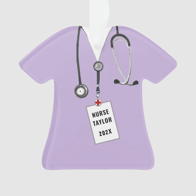Abschluss der Krankenversicherung 2025 Ornament (Vorderseite)