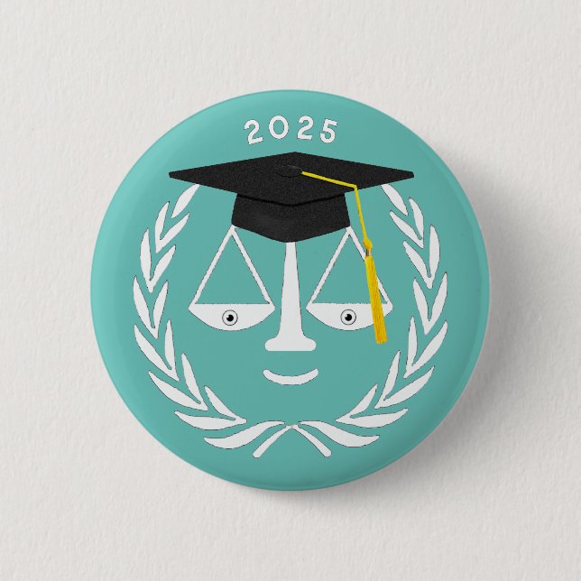 Abschluss der Kreativrechtsschule 2025 Button (Vorderseite)