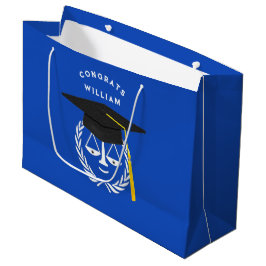 Abschluss der Law School Anwältin große Geschenkta Geschenktüte
