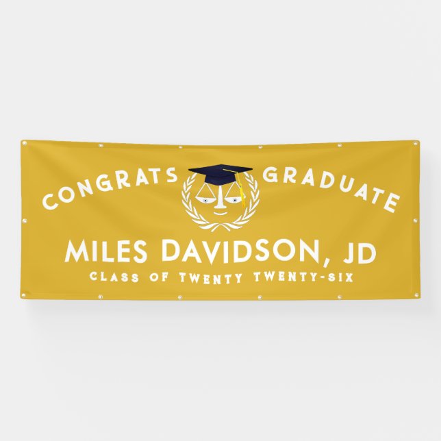 Abschluss der Law School Banner (Horizontal)