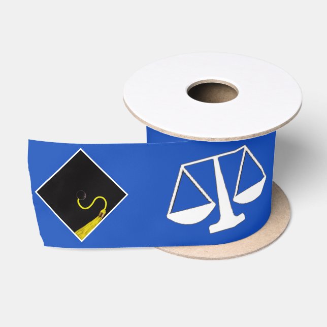 Abschluss der Law School Satin Ribbon Satinband (Spule)