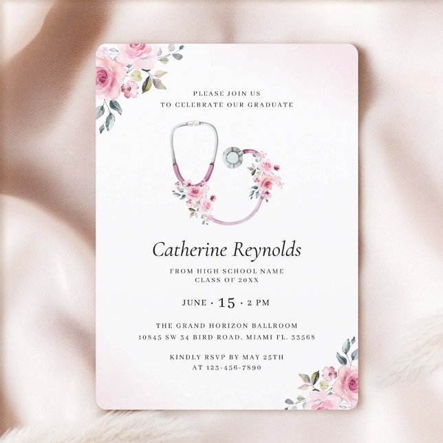 Abschluss der Medizinschule Einladung (Von Creator hochgeladen)