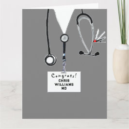 Abschluss der Medizinschule Karte