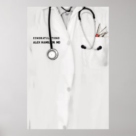 Abschluss der Medizinschule Poster