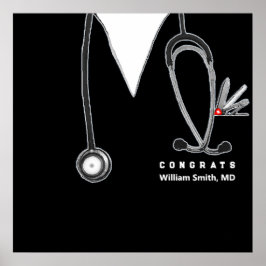 Abschluss der Medizinschule Poster