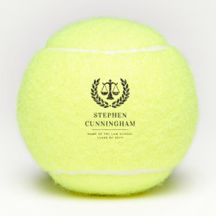 Abschluss der personalisierten modernen Jura-Schul Tennisbälle