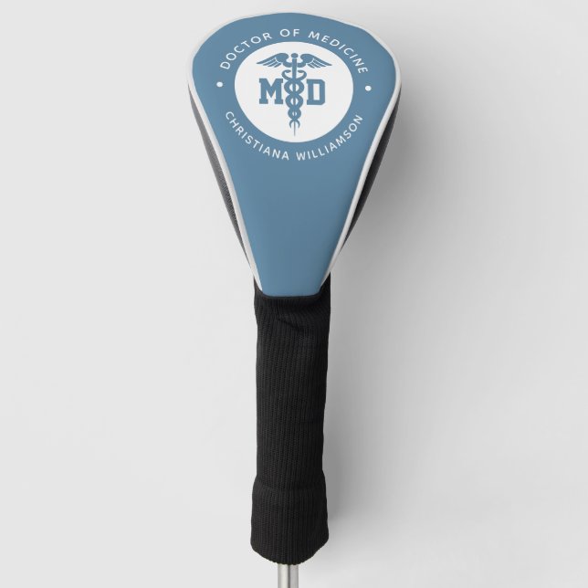 Abschluss des Arztes für Medizin Golf Headcover (Vorderseite)