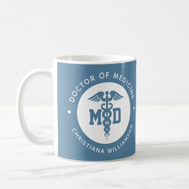 Abschluss des Arztes für Medizin Kaffeetasse (Links)