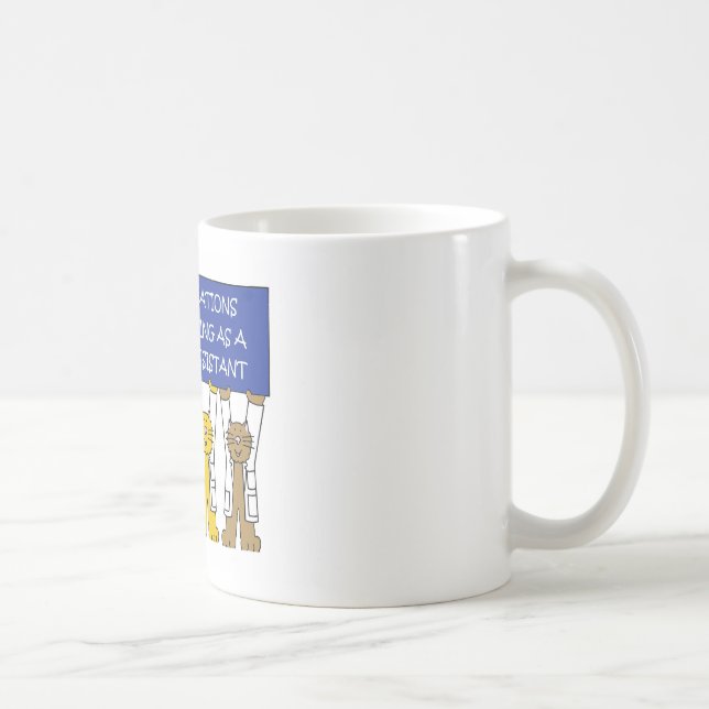 Abschluss des Arztes Glückwunsch Kaffeetasse (Rechts)