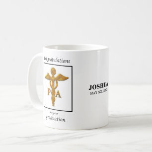 Abschluss des Arztes Herzlichen Glückwunsch Kaffeetasse