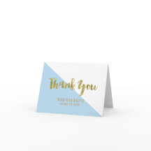 Abschluss des Blau-und Goldfarbblock-| danken