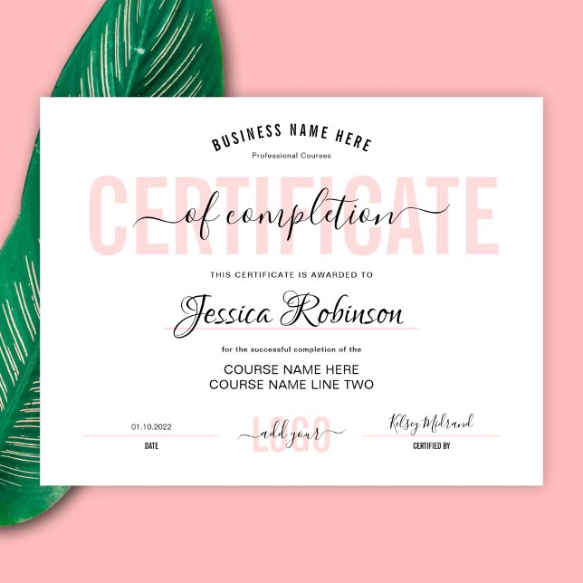 Abschluss des Feminine Certificate Award Course (Von Creator hochgeladen)
