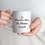 Abschluss des neuen Doktors der PHD-Fakultät Tasse<br><div class="desc">Custom New PHD Doctorate Degree Graduate Christmas Tasse</div>
