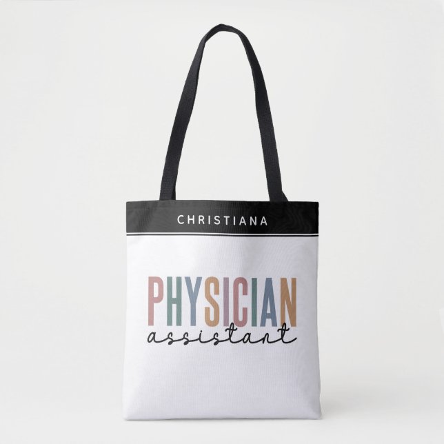 Abschluss des personalisierten PA-Arztes Tasche (Vorderseite)