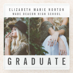 Abschluss eingeben glasuntersetzer