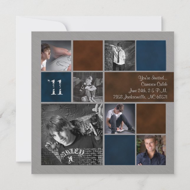 Abschluss Einladung (Vorderseite)