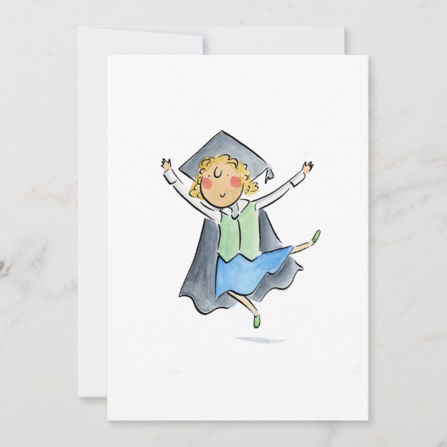 Abschluss Einladung (Vorderseite)