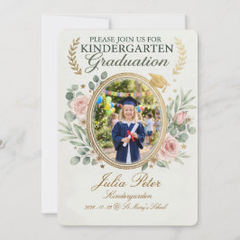 Abschluss-Einladung für Kinder, Vorschule, Kinderg Einladung