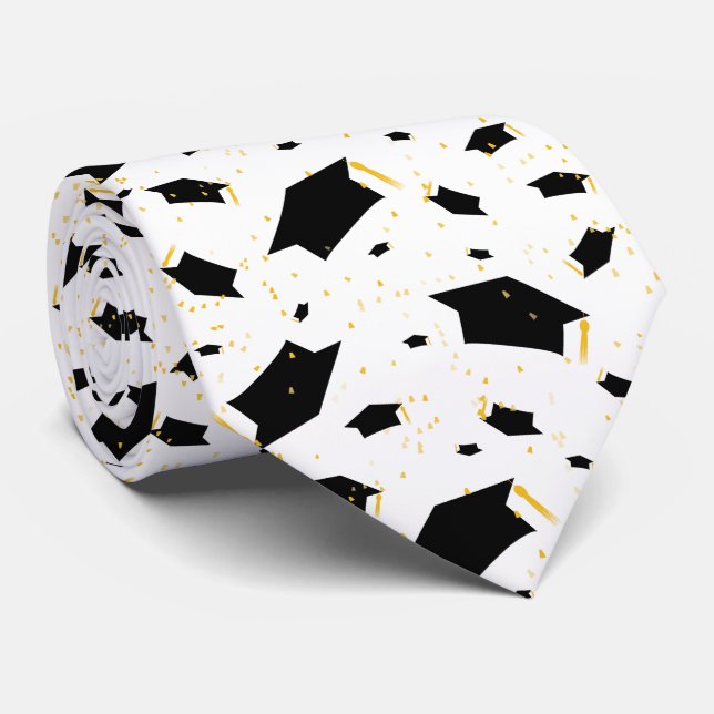Abschluss-Feier - Krawatte (Gerollt)