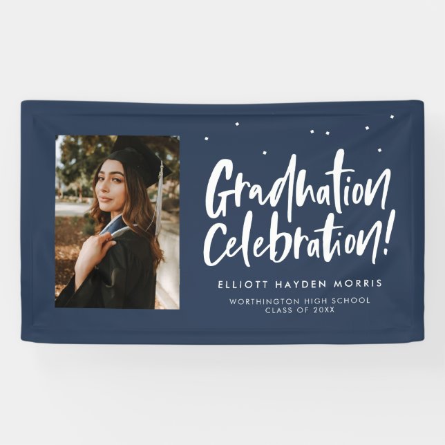 Abschluss Feste Marine Party Banner (Horizontal)