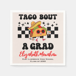 Abschluss Fiesta Taco Bout A Grade Paper Napkin Serviette