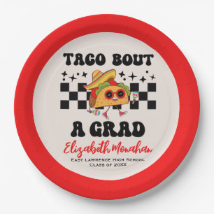 Abschluss Fiesta Taco Bout A Pappteller