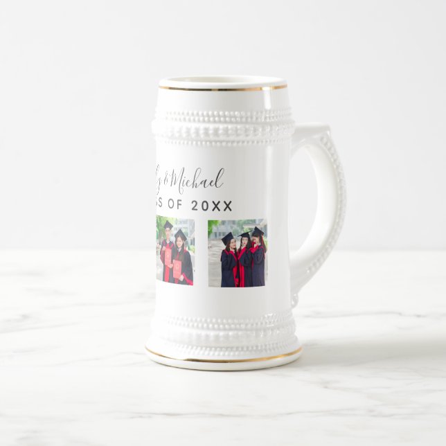 Abschluss FOTO - Geschenke und Ankündigungen nach  Bierglas (VorderseiteRechts)