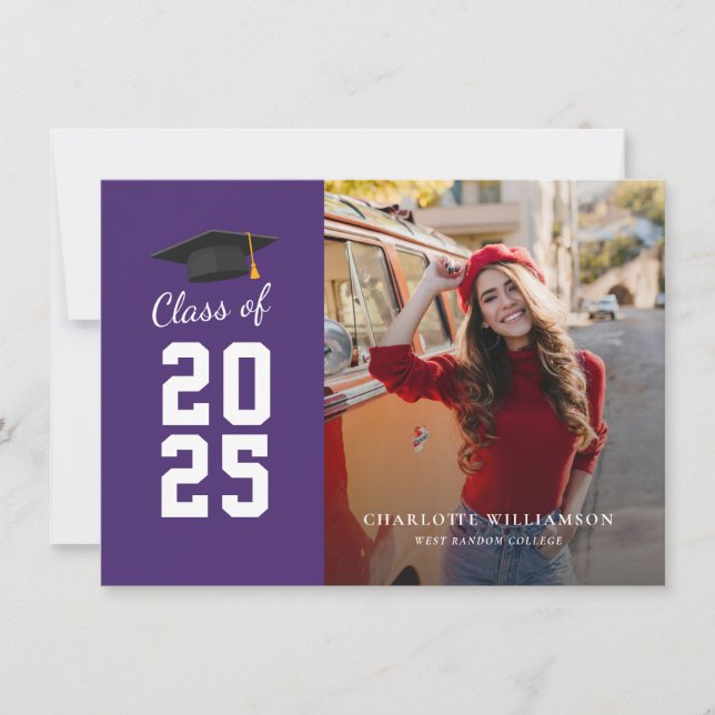 Abschluss Foto Grad 2025 Ankündigung (Vorderseite)