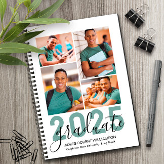 Abschluss-Foto-Notebook | Klasse 2025 Notizblock