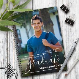 Abschluss-Foto-Notebook | Klasse 2025 Notizblock