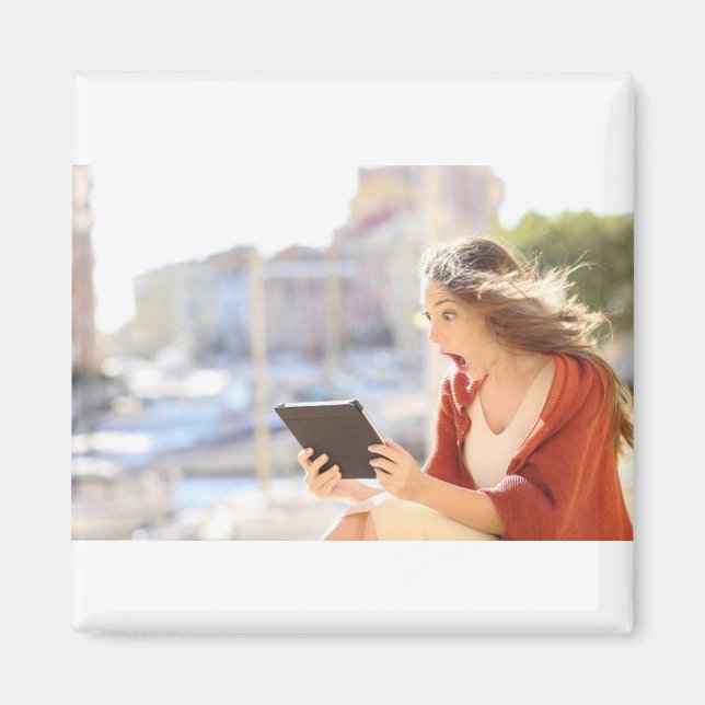 Abschluss Foto Party Magnet (Vorne)