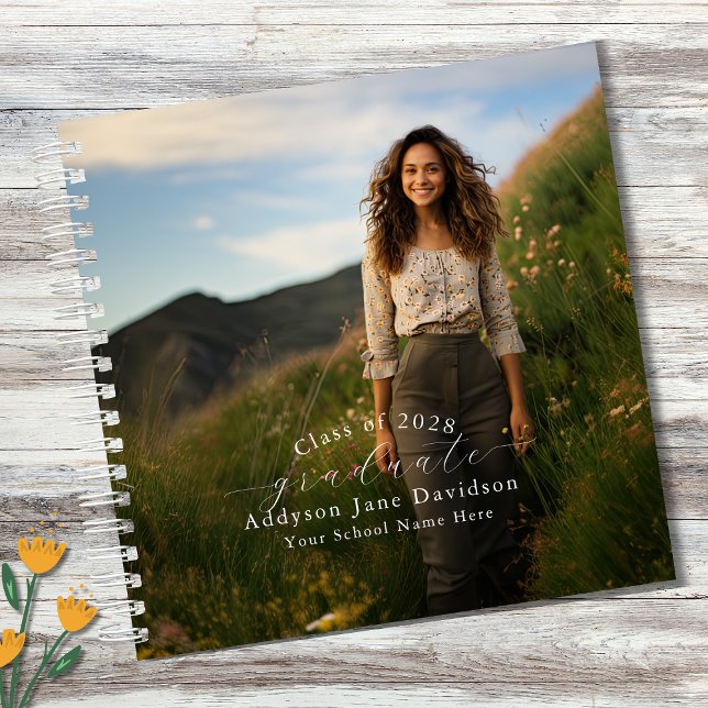 Abschluss Foto Spiral Notebook Gästebuch Notizbuch (Von Creator hochgeladen)