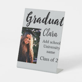 Abschluss fügen Name-Klasse von 20xx-Glückwünschen Sockelschild